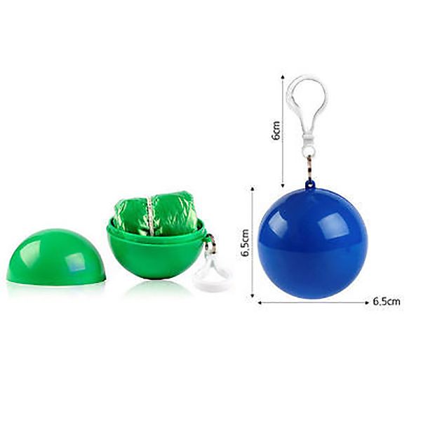 

disposable portable raincoat keyring ball raincoat raincoat