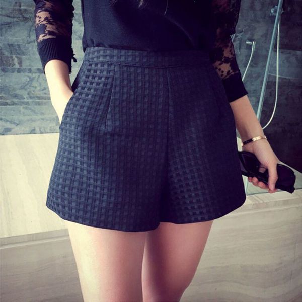 

new fashion shorts casual dark high waisted korean women jeans shorts crochet shorts drop shipping good quality, White;black