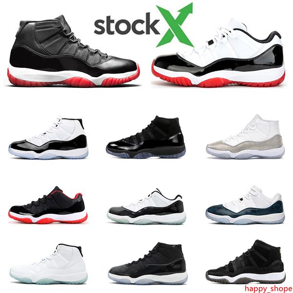 

2020 stock x mens basketball shoes 11s white bred snakeskin vast grey concord 45 23 gamma blue 11 womens sports sneaker trainers
