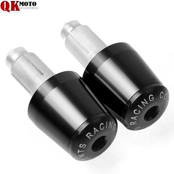 

cnc aluminum motorcycle handlebar hand handle bar grips ends for yamaha mt25 mt-25 mt25 2005-2006 with logo