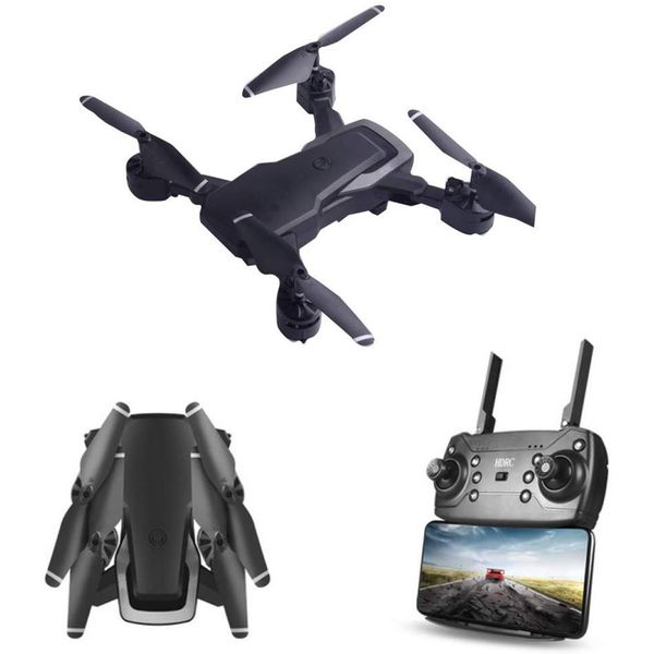 

fuse model wifi fpv drone с 1080p камеры, складная rc quadcopter, широкоугольный live video / voice control / датчик силы тяжести / 3d
