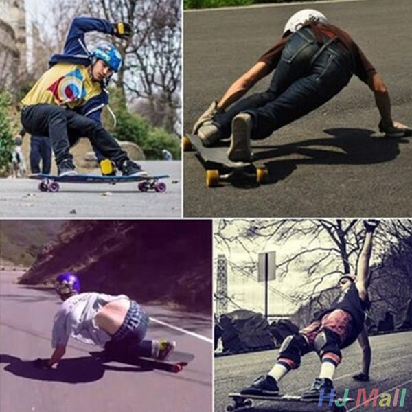 

1pc skateboard/longboard sliding ide gloves replacement palm pucks