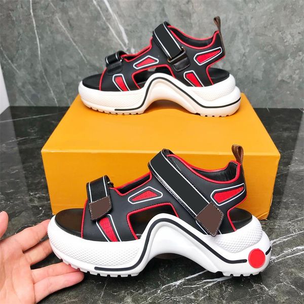 

2020 summer flat platform sneaker sandals women casual mixed color ladies shoes femmes sandales luxury design zapatillas mujer, Black