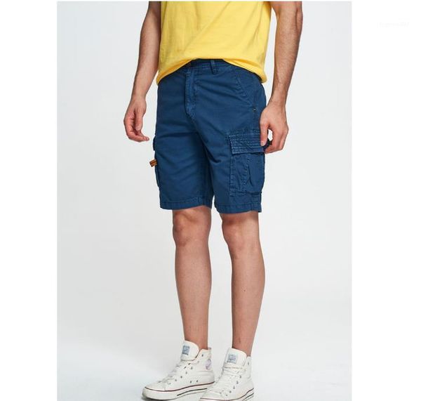 

summer solid color cargo pants loose zipper button pocket homme shorts fashion relaxed casual clothing cargo pants mens, White;black
