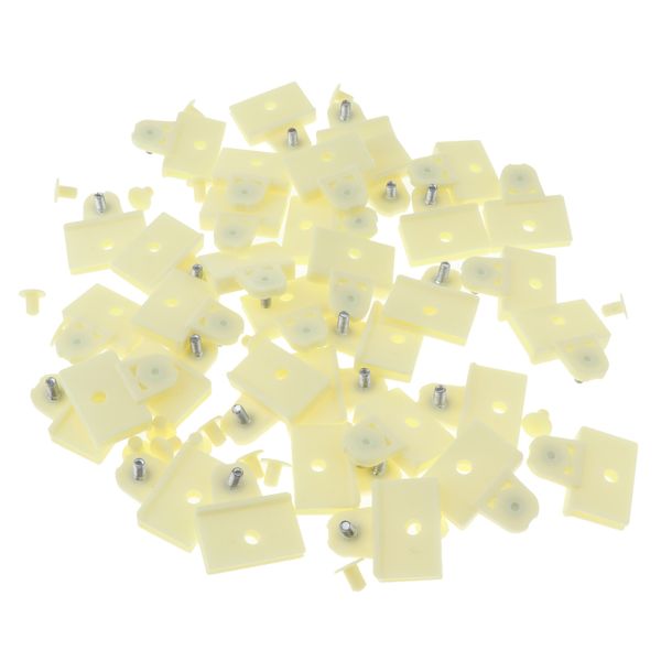 

50pcs bumper hood fender splash guard retainer clips fasteners