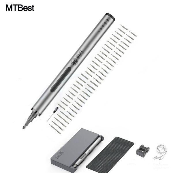 

электрическая отвертка аккумуляторная беспроводная мини-отвертка комплект со светодиодной подсветкой литиевая батарея набор электроинструмен