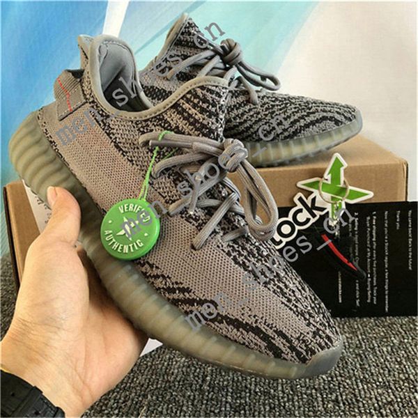 

новый yeehu 2020 yecheil черного статическими 3m reflective kanye west кроссовки gid пылать истинные формы глины масла тапки женщины два 28