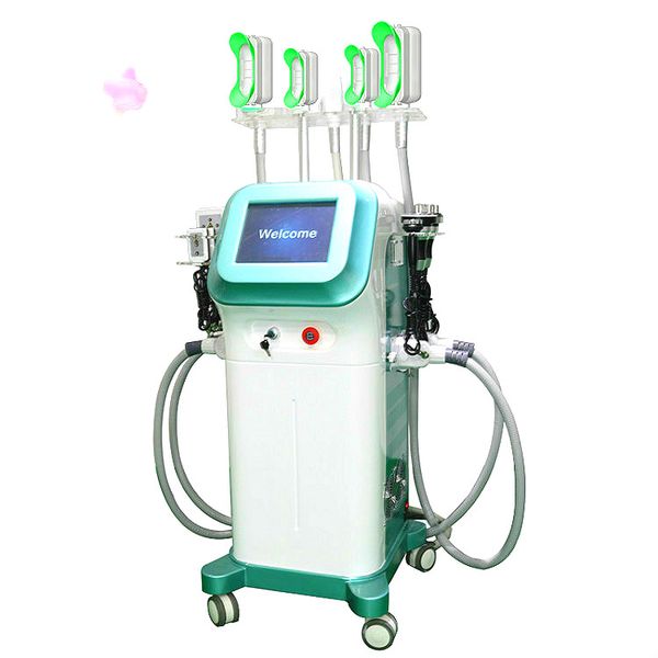 

high technology fat ing slimming machine cooling cryotherapy liposuction weight loss machine with 5 fat ing cryo handles on sale