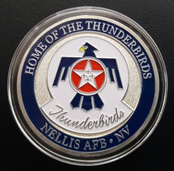 

thunderbirds ввс вызов монета 24k позолоченные металлические монеты бесплатная доставка