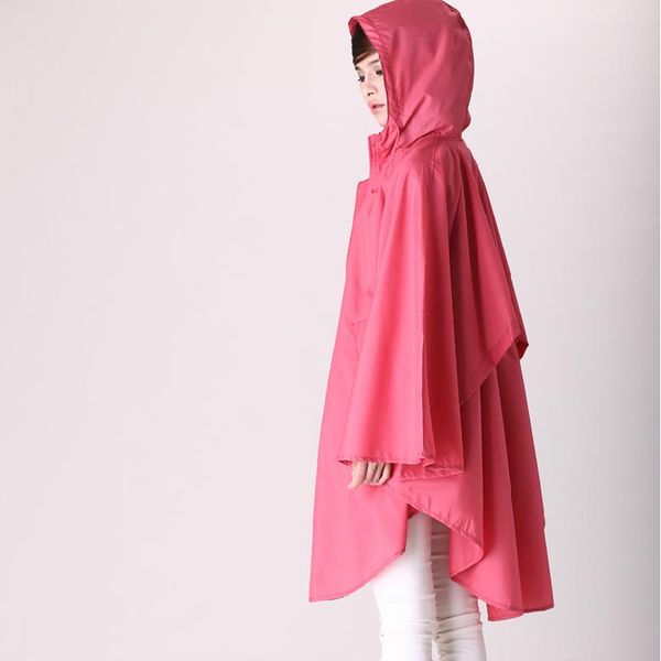 

mily japanese-style cloak ultralight raincoat women cute trench coat female waterproof breathing rain poncho