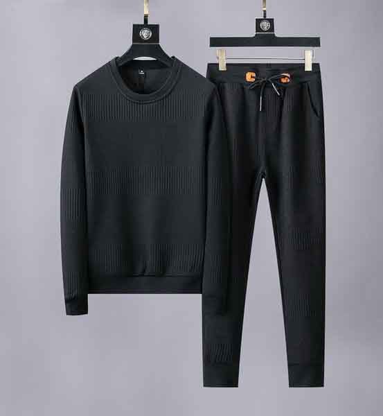 

mens designer tracksuits men autumn winter sport brand tracksuits new casual two-pieces suits asian size -3xl wholesale, Gray
