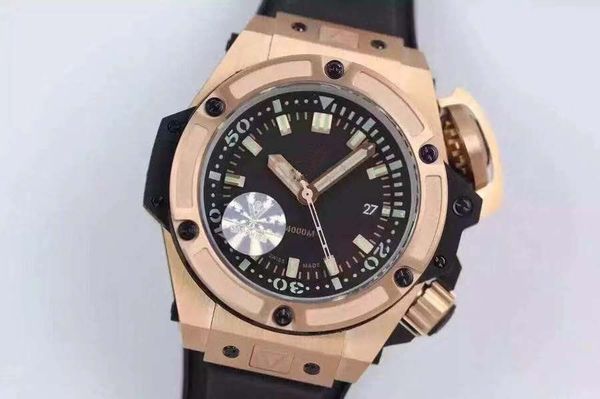 

v6 1401 full automatic mechanical movement sapphire crystal glass waterproof designer watches luxury mens watches reloj de lujo, Slivery;brown