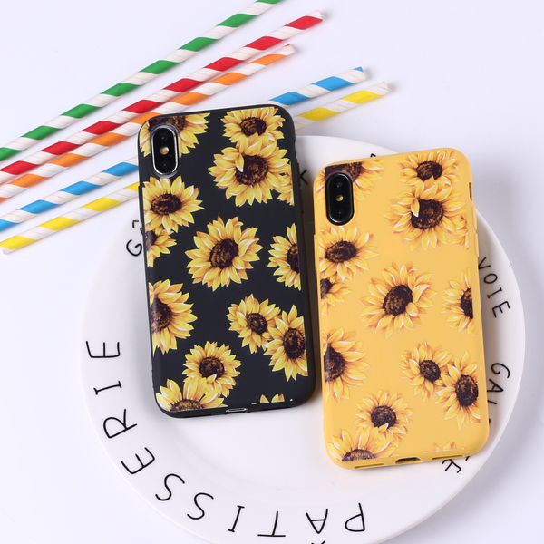 coque iphone 6 plus tournesol