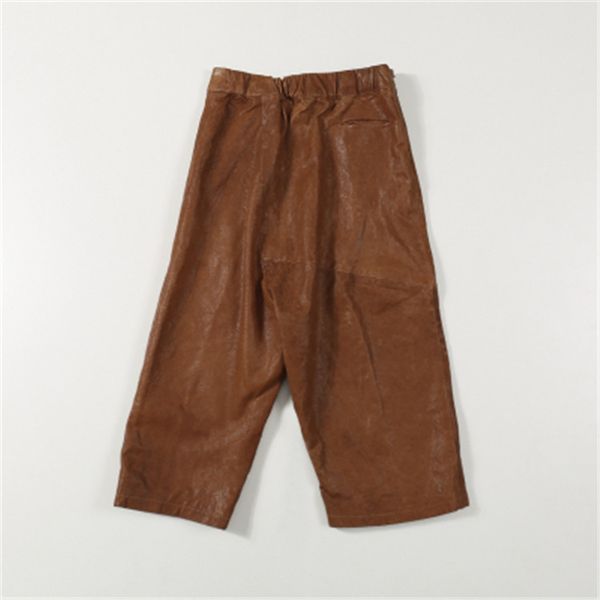 

2020 женщины new real подлинная овцы кожаные штаны c14, Black;white