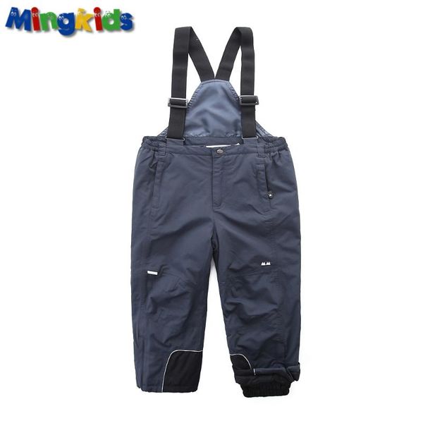 

снег общий для мальчика швы проклеены водонепроницаемые ветрозащитные лыжные брюки легкие изолированные прочный материал свободный европейск, Blue