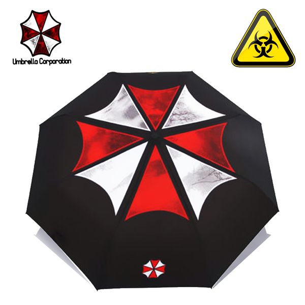 

like rain creative movie biohazard umbrella fashion men folding umbrella women anime umbrellas creative movie sun uby17