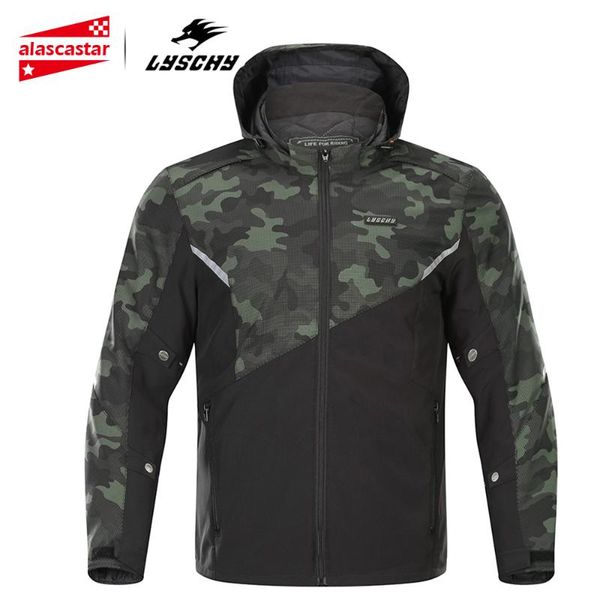 

lyschy мотоциклетная куртка мужчины водонепроницаемый мотокросс куртка мото костюм мотоцикл езда мотоцикл защита для 4 сезона