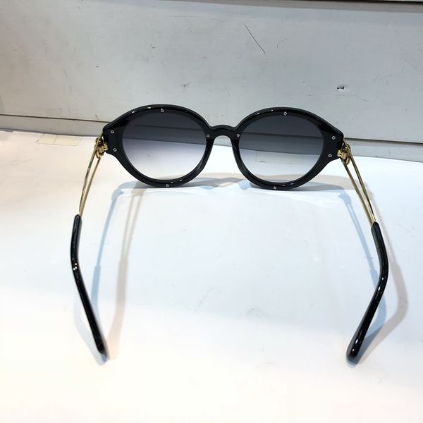 

wholesale-sunglasses for women design rimless frame connection lens uv400 coating mirrorr lens steampunk summer round style comw with case, White;black