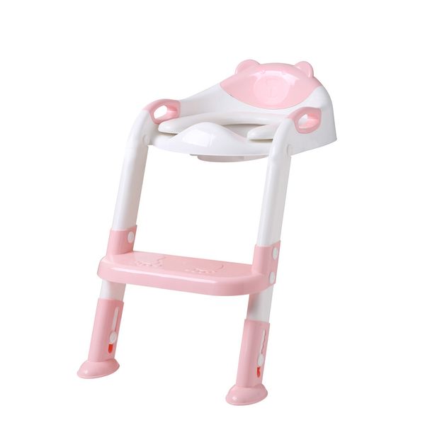 

baby child potty toilet trainer seat step stool ladder adjustable training chair baby toilet potty training menino for kids port