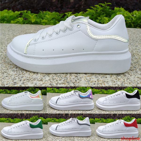 

italy fashion luxury designer sneakers lace-up white black velvet platform trainers genuine leather flat mens women tennis casual shoes