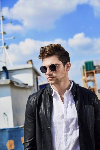 

7076 fashion new designer sunglasses square half frame glasses simple men business style eyewear lens laser uv400 protection, White;black