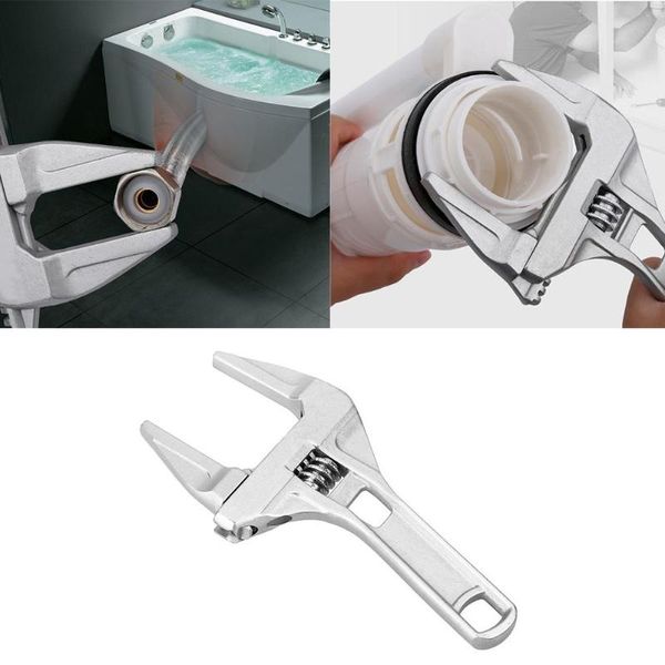 

1pcs adjustable spanner universal key nut wrench home hand tools multitool large opening bathroom repair tools