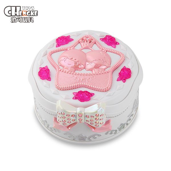 

creative with a makeup mirror rotating ballet music box music box jewlery box birthday gift