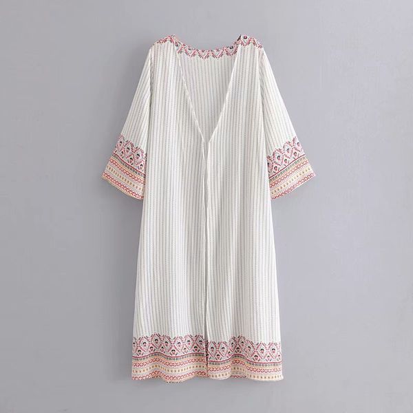 

clothing model 55-7353 european and american fashion orientation printed open shirts, Black;brown