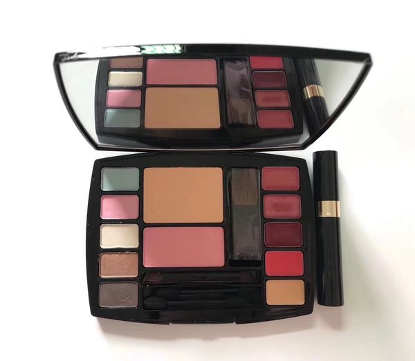 

Brand travel makeup palette blu h bronzer eye hadow ma cara lip tick lipglo bru he gift et
