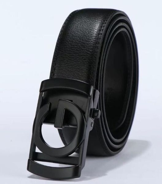 

fashion designer belts men women belt big smooth buckle genuine leather belt man woman luxury belts q41, Black;brown