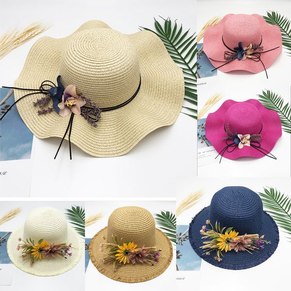 

new floppy foldable ladies women straw beach sun summer hat beige  wide, Black;white