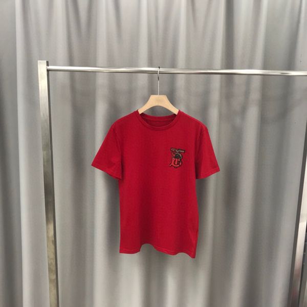 

2020 spring summer t-shirt black white men's casual round neck short sleeve cotton fashion printed women's t-shirt 04