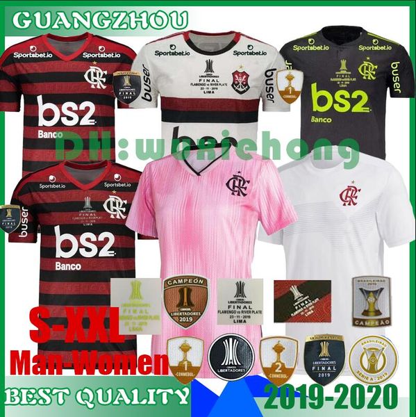 

2019 2020 flamengo soccer jersey flemish gabriel b. diego de arrascaeta vinicius jr soccer jerseys flamengo football shirts size s-xxl, Black;yellow