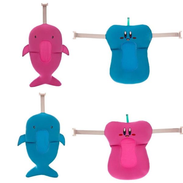 

baby shower portable cushion bed infant bath pad non-slip bathtub seat mat