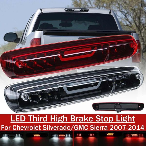 

car led rear high mount brake light for chevrolet silverado 1500 2500 for gmc sierra 1500 2500 3500 hummer 2007 - 2014