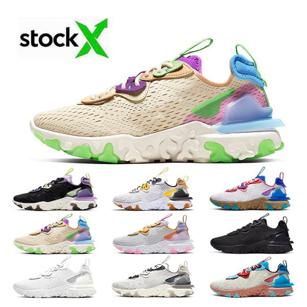 

2020 react vision running shoes pastel hues gravity purple honeycomb light bone vast grey mens women schuhe trainers sport sneakers