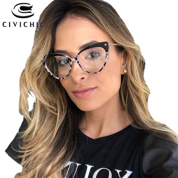 

chic anti blue light glasses women retro cat eye gafas luz azul myopia optical tr90 eyewear frame computer gaming eyeglass cog53, White;black