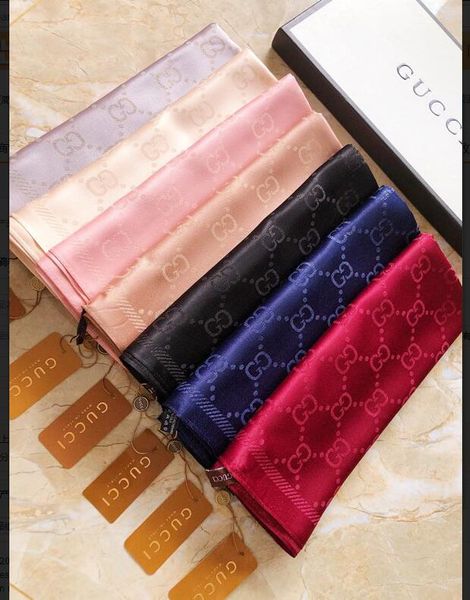 

logo luxury europe and the united states most popular grid stripe scarf designer design men's fashion square size:180*70cm ing, Blue;gray