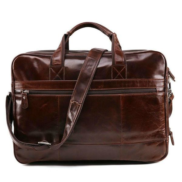 

genuine leather men briefcase vintage lapbags man shoulder bags crossbody retro male handbag big for mens