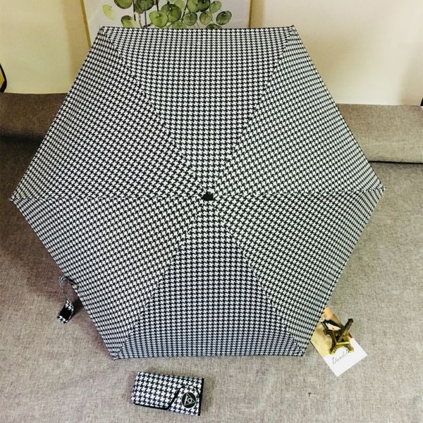 

lotosblume anti-uv pocket mini umbrella rain women windproof durable 5 folding umbrellas portable sunscreen female parasol z515