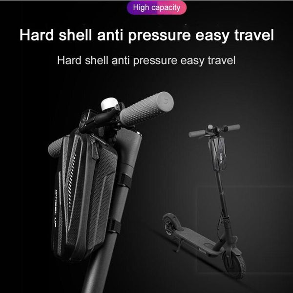 

cycling bike bicycle front tube bag waterproof frame bag big capacity mtb bicycle case bike accessories eva hard shell