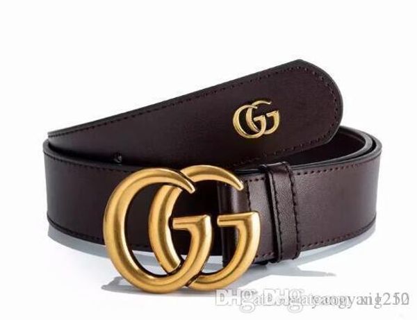 

2020 new direct selling cowskin luxury genuine leather belt fashion designers alloy buckle men business waistband ing, Black;brown