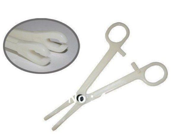 All'ingrosso-OP-50 pezzi pinza per piercing monouso pinza strumenti per piercing sterilizzati