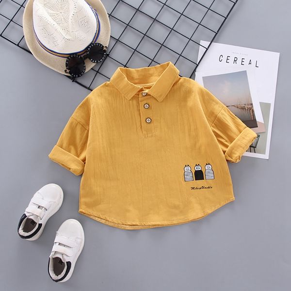 

autumn baby boys girls long sleeve cartoon print shirts kids tees shirts casual blouse, White;black