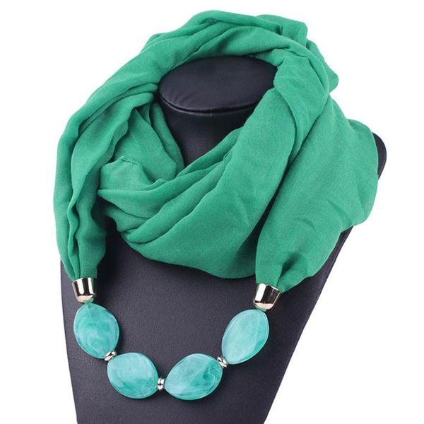 

scraf women cotton linen necklace pendant scarf ethnic style soft necklace scarf neck scarves neck on the winter #r5, Blue;gray