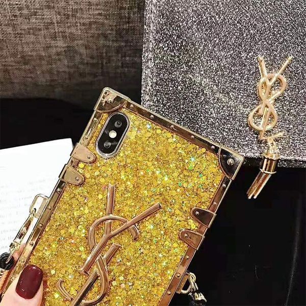 

Оптовая Французский бренд Мода Алмазный Блеск Bling Чехол для Телефона Для iPhone X 6 s 7
