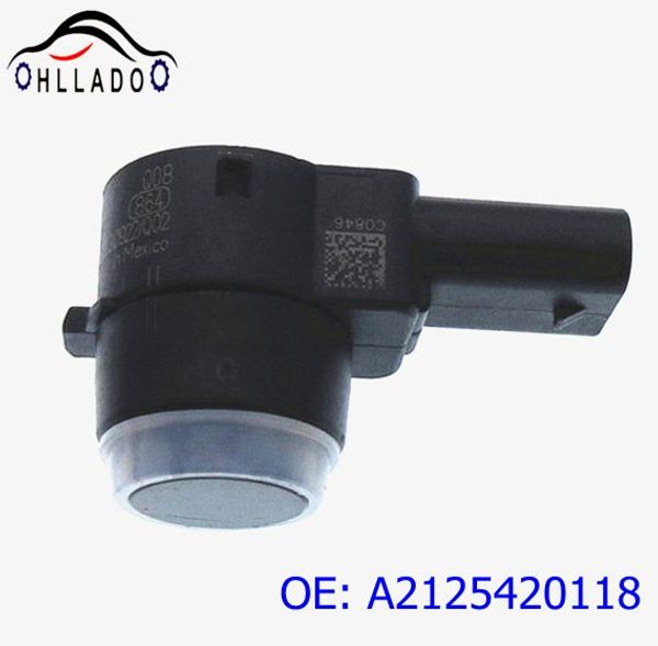 

2шт hllado парковка pdc датчик a2125420118 2125420118 реверсивный радар для b c e s cls класса c250 c350 e300 e350 s350 s600 автомобиль