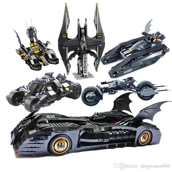 

dc batman serie super heroes 7116 brickheadz the tumbler bat mobile compatible legos 7784 technic car building blocks toys gifts