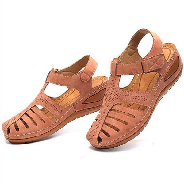 

2020 summer plus size casual sandals women wedge heel thick bottom ladies beach sandals and slippers, Black