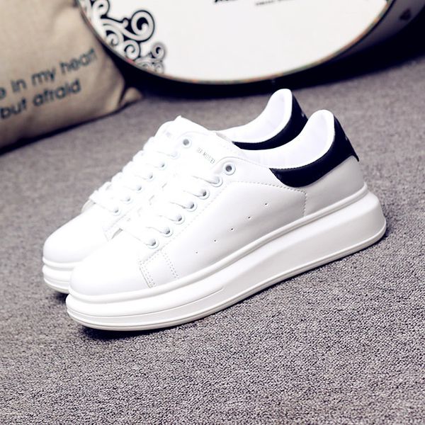 

men shoes wedges white shoes men male platform sneakers tenis feminino casual flat driving men's 2020, Black